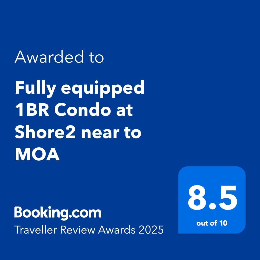 Fully Equipped 1Br Condo At Shore2 Near To Moa Manila Ngoại thất bức ảnh